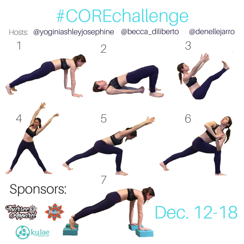 December 2017 yoga challenge 